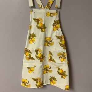 Lemon Overall Dress